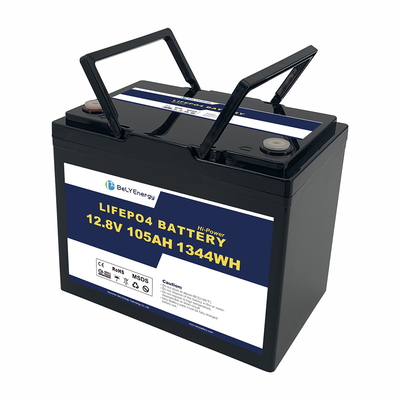 購入 再充電可能な105AH 12V LiFePo4 バッテリー ディープサイクル 太陽光発電システム UPS online manufacture