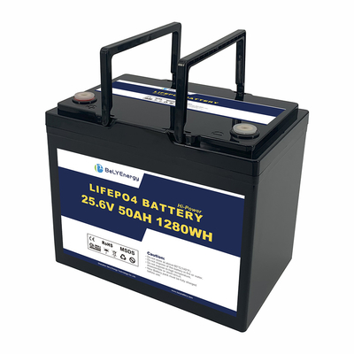 購入 ベリー エネルギー 再充電可能な 24V 50AH LiFePo4 バッテリー ソーラー バッテリー 医療 RV online manufacture