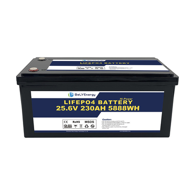 購入 IP65 防水 高性能 24V 230Ah LiFePO4 バッテリー M8 ターミナル online manufacture