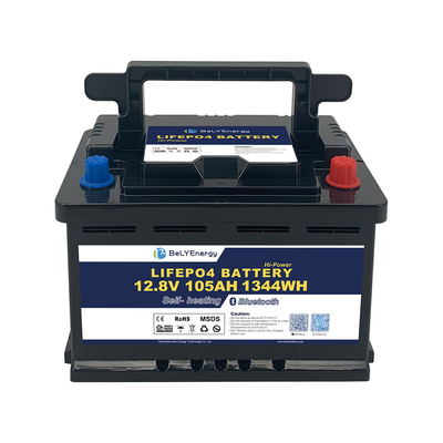 購入 RVキャラバン リチウム電池 12V 105AH ソーラーストレージ BT と BELYによる内部暖房 online manufacture