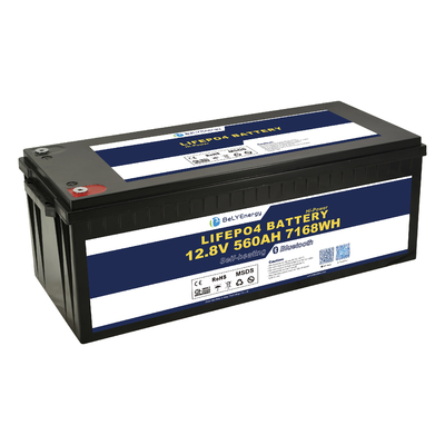 購入 ABS シェル 長寿命 12.8V 560Ah LiFePO4 リチウムバッテリー ブルーツ接続 online manufacture