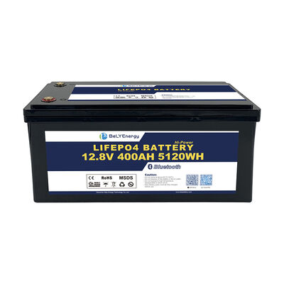 購入 Over Voltage Protection 14.6V 12V LiFePo4 Battery 400AH Nominal Capacity 200A Maximum Discharge Current Long Cycle Life online manufacture