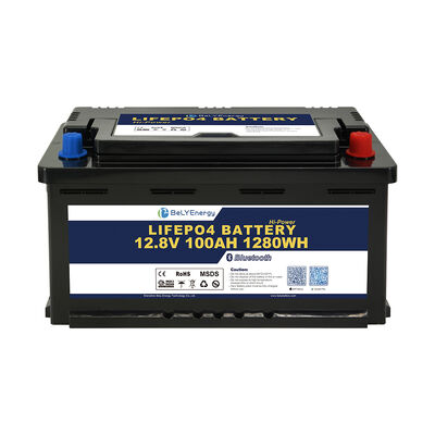 購入 サイクルは≥3000 25°Cで 12V LiFePo4 バッテリー SAE M8 ターミナルタイプ 海洋およびレクリエーション車両のアプリケーションのための電力ソリューション online manufacture