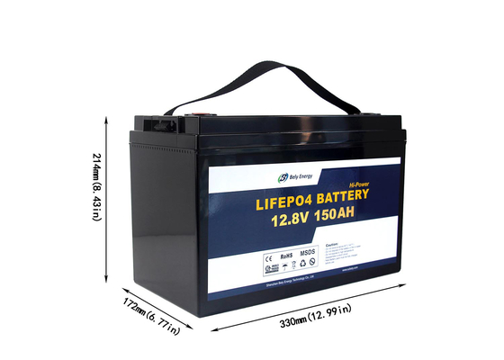 購入 ゴルフ カートのためのセリウムMSDS 12V 150AHの再充電可能なLiFePO4電池 online manufacture
