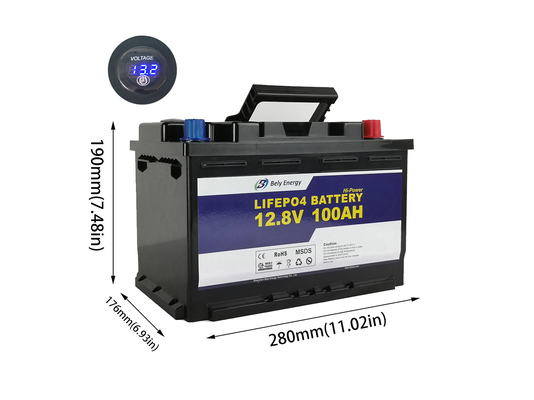 購入 Solar Energy貯蔵のための家100Ah 12V LiFePo4電池のリチウム電池 online manufacture