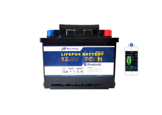 購入 電気スクーターのための80Ahリチウム鉄の隣酸塩電池12v Blutoothの自己の暖房 online manufacture