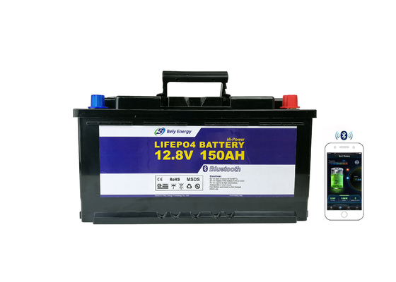 購入 Bluetooth再充電可能なLiFePo4 12v 150ahのゴルフ カート電池 online manufacture