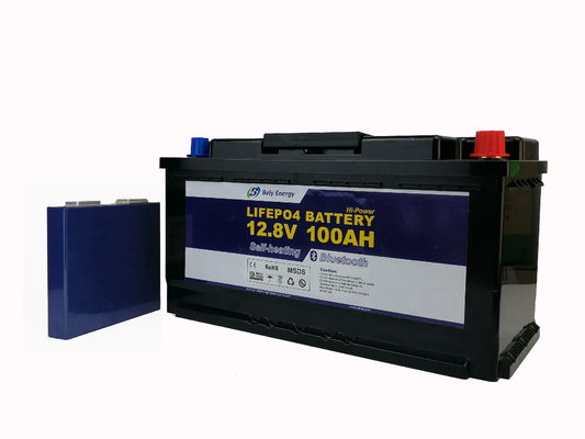 購入 発熱体Bluetoothが付いているキャラバンUPS 12V 100AH LiFePO4のリチウム電池 online manufacture