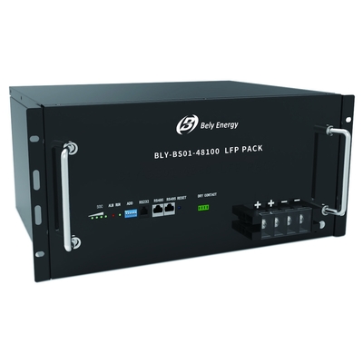 購入 LCDとの缶RS485コミュニケーションLiFePO4電気通信電池銀行48V 100Ah online manufacture