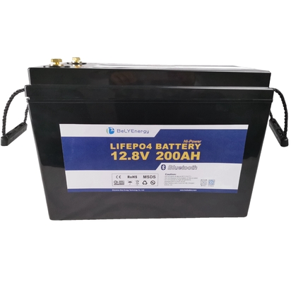 購入 BMSは実時間Bluetoothの安全12V 200AH LiFePO4電池を制御した online manufacture