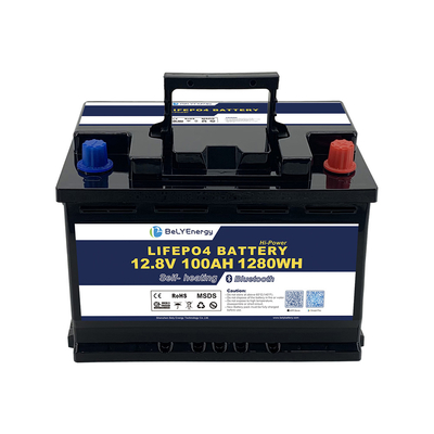Belyの過電流保護スマートなBMS電池のパック12V 100ahの鉛の酸の取り替え