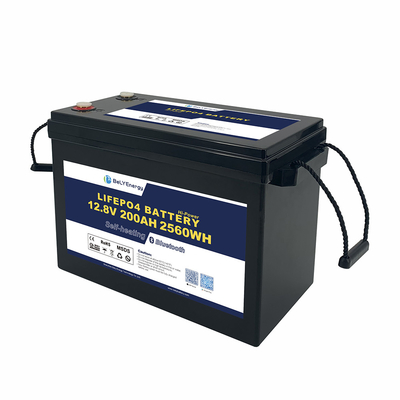 BluetoothのYachitのボートRV 12V 200AHの太陽系LiFePo4