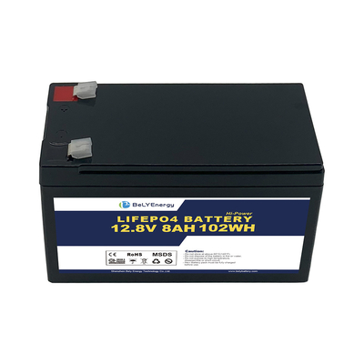 携帯 12V 8AH LiFePo4 バッテリー 消費者用電子機器のRV通信ステーション