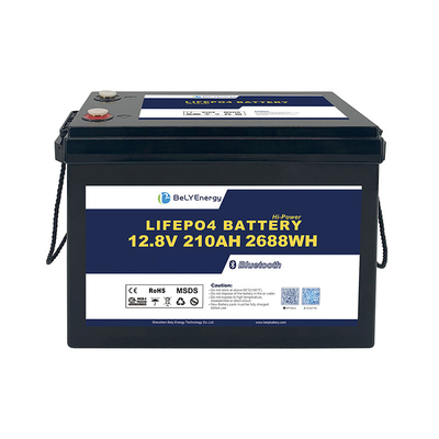 長サイクル寿命 最大放電 260A リチウム 12V 210Ah リフェポ4 バッテリーパック RV用