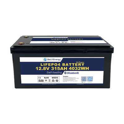 リチウム電池 12V 315AH と BT と 自熱 カーバン