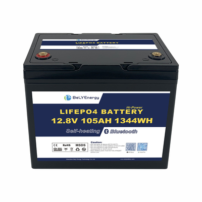 ライフPO4 リチウムイオン電池 12V 105AH BTと自己加熱