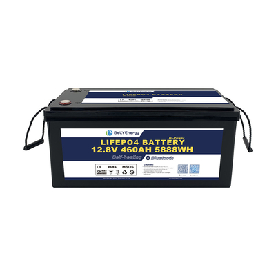 高容量 12V 460AH LiFePO4 リチウム電池 200A 電流BMS BTと自己加熱