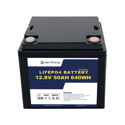 12V 50AH LiFePo4 バッテリーとスマートBMS