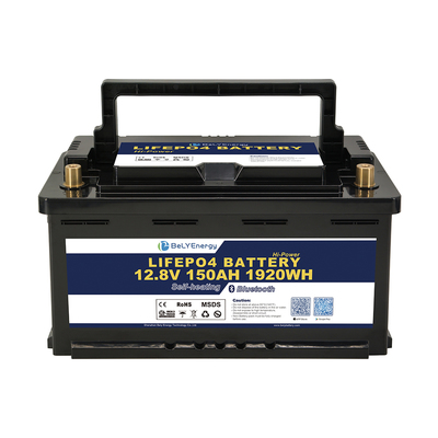 長寿命Lifepo4 12V 150Ahバッテリー、最大160A連続放電電流、≥3000サイクル
