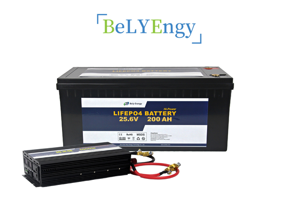 24v 200AH深い周期のリチウム電池