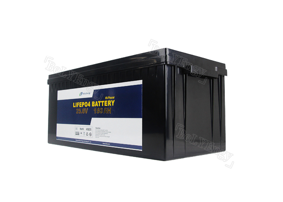 再充電可能な150Ah 24V LiFePo4電池